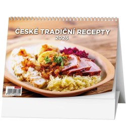 Stolní kalendář - České tradiční recepty