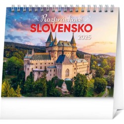 Stolový kalendár Rozprávkové Slovensko 2024, 16,5 x 13 cm