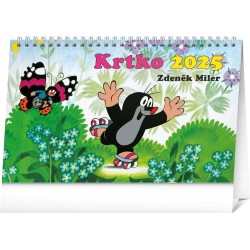 Stolový kalendár Krtko 2024, 23,1 x 14,5 cm