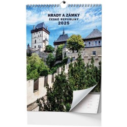 Nástěnný kalendář A3 - Hrady a zámky České republiky