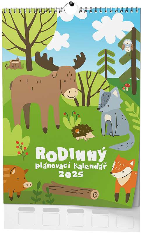 Nástěnný kalendář A3 - Rodinný plánovací