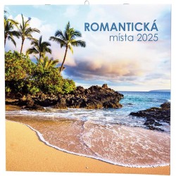 Nástěnný kalendář - Poznámkový - Romantická místa