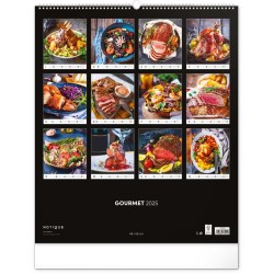 Nástěnný kalendář Gourmet 2024, 48 x 56 cm