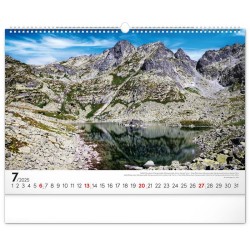 Nástenný kalendár Magické Tatry 2024, 48 x 33 cm