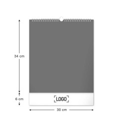 Nástěnný kalendář Psi 2024, 30 x 34 cm