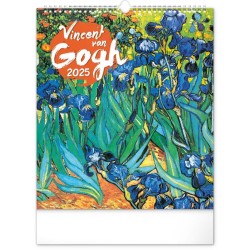 Nástěnný kalendář Vincent van Gogh 2024, 30 x 34 cm