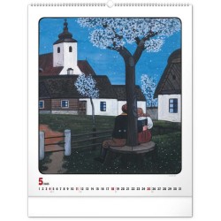 Nástěnný kalendář Josef Lada 2024, 48 x 56 cm
