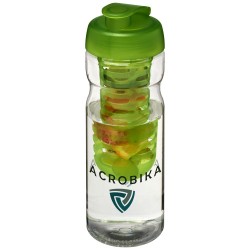 Sportovní láhev s infuzérem a vyklápěcím víčkem H2O Base 650 ml