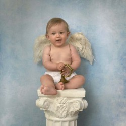 Poznámkový kalendář Babies - Věra Zlevorová 2024, 30 x 30 cm