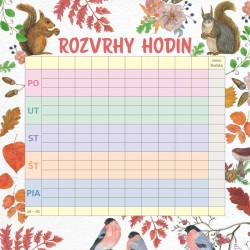 Rodinný plánovací kalendár 2024, 30 x 30 cm