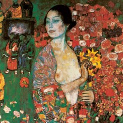 Poznámkový kalendář Gustav Klimt 2024, 30 x 30 cm
