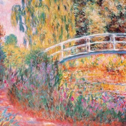 Poznámkový kalendář Claude Monet 2024, 30 x 30 cm