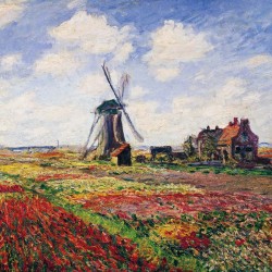 Poznámkový kalendář Claude Monet 2024, 30 x 30 cm