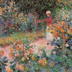 Poznámkový kalendář Claude Monet 2024, 30 x 30 cm