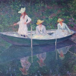 Poznámkový kalendář Claude Monet 2024, 30 x 30 cm