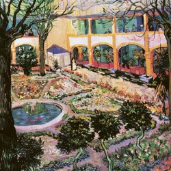 Poznámkový kalendář Vincent van Gogh 2024, 30 x 30 cm