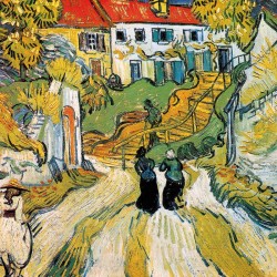 Poznámkový kalendář Vincent van Gogh 2024, 30 x 30 cm