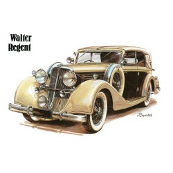 Poznámkový kalendář Classic Cars - Václav Zapadlík, 2024, 30 x 30 cm