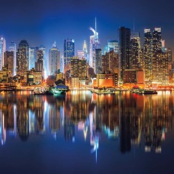Poznámkový kalendář New York 2024, 30 x 30 cm