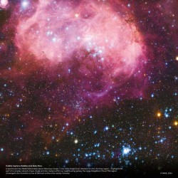 Poznámkový kalendář NASA 2024, 30 x 30 cm