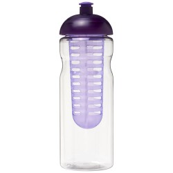 Sportovní láhev s infuzérema kupolovitým víčkem H2O Base 650 ml