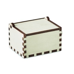 Dřevěná vánoční hrací skříňka