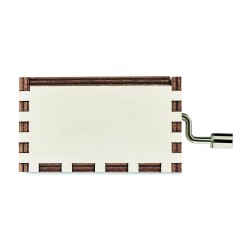 Dřevěná vánoční hrací skříňka