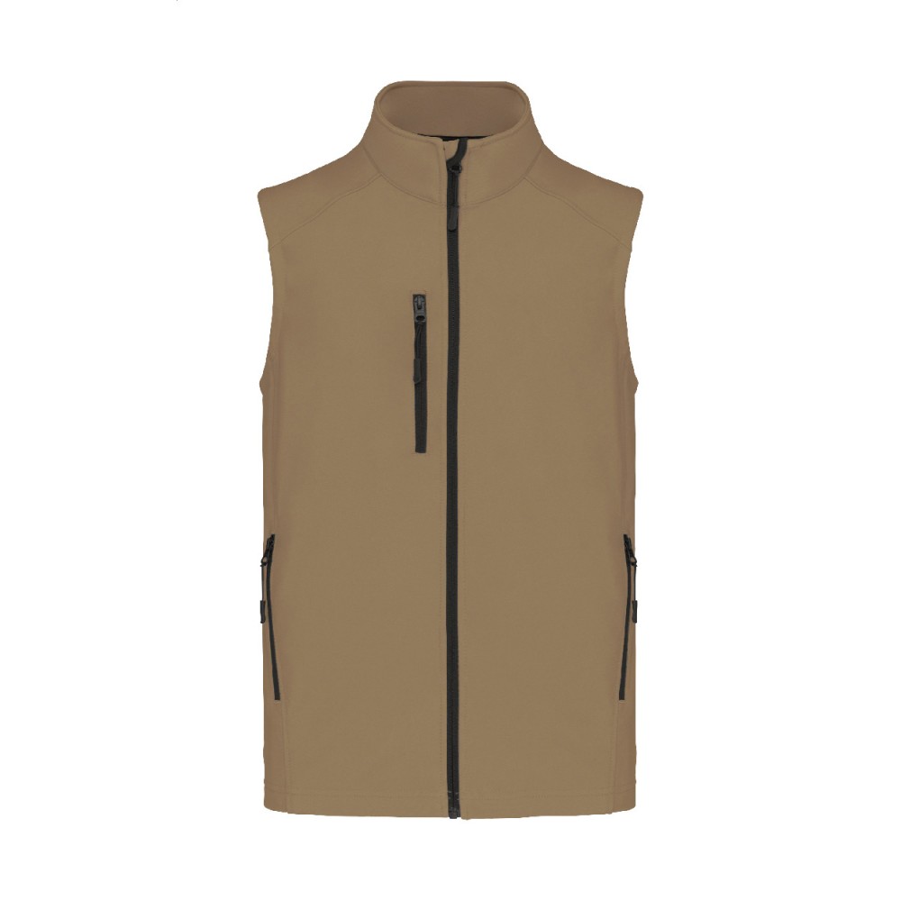 KA403 3vrstvá softshellová zateplená vesta