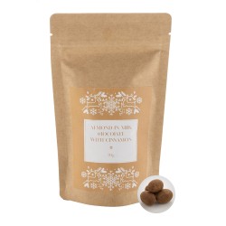 Cinnanut čokoláda, skořice, mandle, 70g