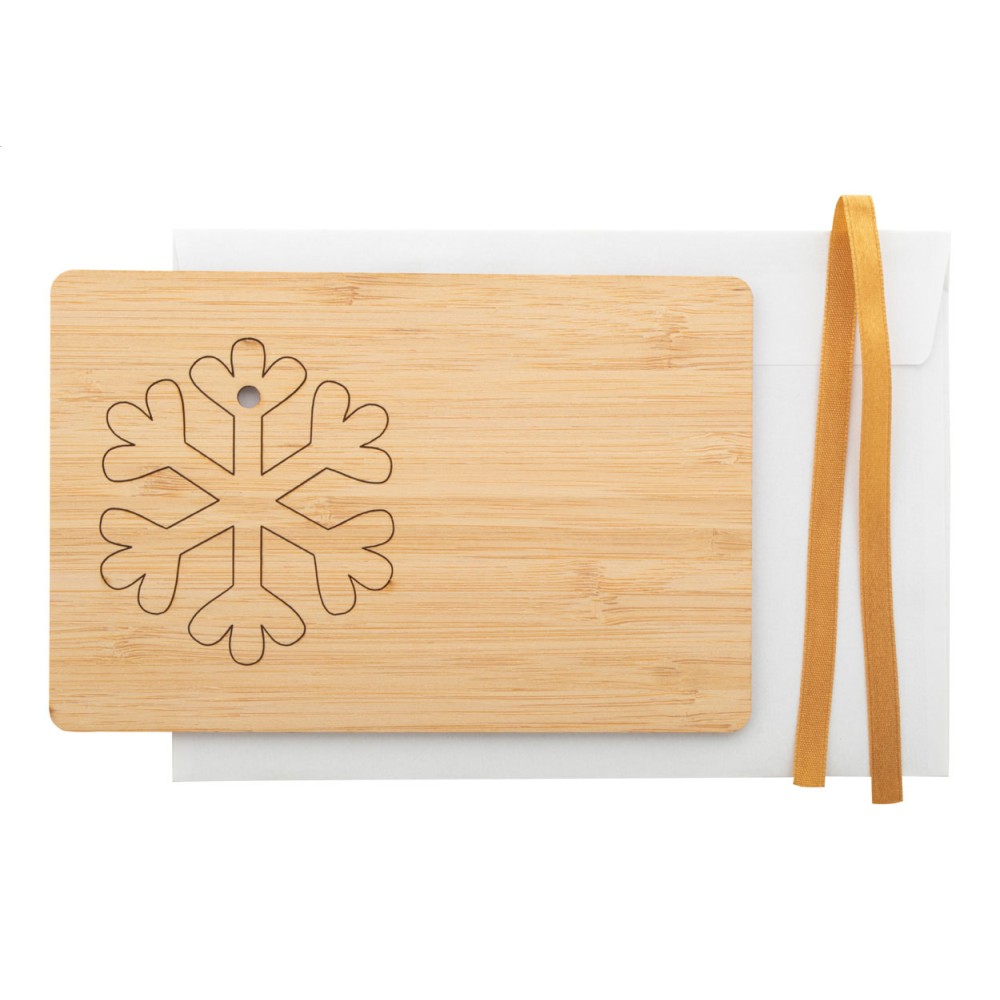 BooCard vánoční přání, sněhová vločka