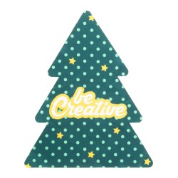 CreaClean Xmas vánoční čistící hadřík na brýle na zakázku