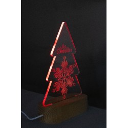 Woodify Xmas LED světelná trofej na vánoční stromeček
