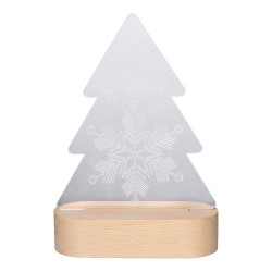 Woodify Xmas LED světelná trofej na vánoční stromeček