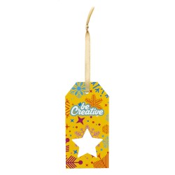 PrinTag Plus vlastní dárková visačka, hvězda