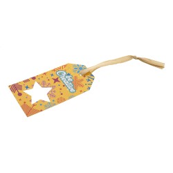 PrinTag Plus vlastní dárková visačka, hvězda