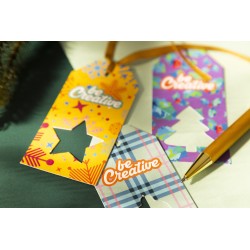 PrinTag Plus vlastní dárková visačka, hvězda