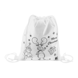 Julfar Bag A vánoční vak na stažení šňůrkou na vybarvení