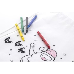 Julfar Bag B vánoční vak na stažení šňůrkou na vybarvení