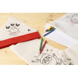 Julfar Hat čepice Santa na vybarvení