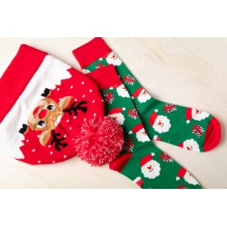 Morkved vánoční zimní čepice