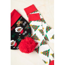 Morkved vánoční zimní čepice