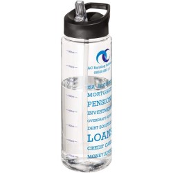 H2O Vibe 850 ml Sportovní lahev s víčkem s hubičkou