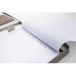 Carbasa Zip sloha na dokumenty z recyklovaného plátna