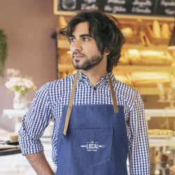 Rober Kvalitní zástěra s džínovým povrchem