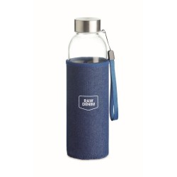 UTAH DENIM skleněná 500ml láhev v pouzdře