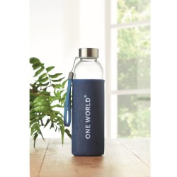 UTAH DENIM skleněná 500ml láhev v pouzdře