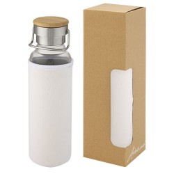Skleněná láhev o objemu 660 ml s neoprenovým pouzdremThor