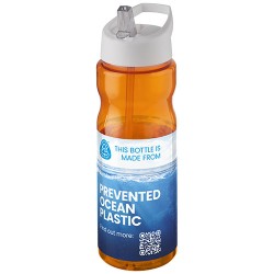 Sportovní láhev s víčkem s hubičkou H2O Eco 650 ml