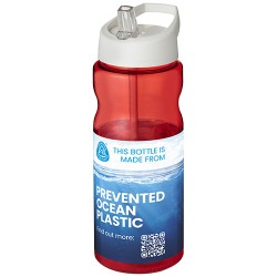 Sportovní láhev s víčkem s hubičkou H2O Eco 650 ml