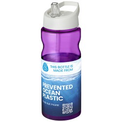 Sportovní láhev s víčkem s hubičkou H2O Eco 650 ml